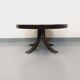 Vintage round coffee table from the 60s 70s by Raymond Corroyez in ceramic