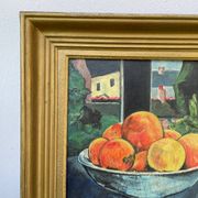 Still life painting in oil
