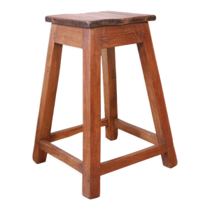 Ancien tabouret d'atelier