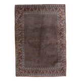 Tapis Seraband indien vintage en laine fait main – 170 x 237 cm - 1C1034