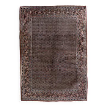 Tapis Seraband indien vintage en laine fait main – 170 x 237 cm - 1C1034