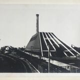 Rosine nusimovici, usine d'incinération puteaux, 1978. tirage argentique nb
