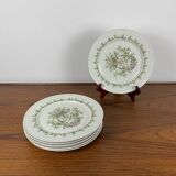Lot de 6 assiettes plates Villeroy et boch modèle trianon