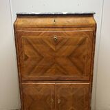 Louis XV Secretary from the 18th Century in Marquetry