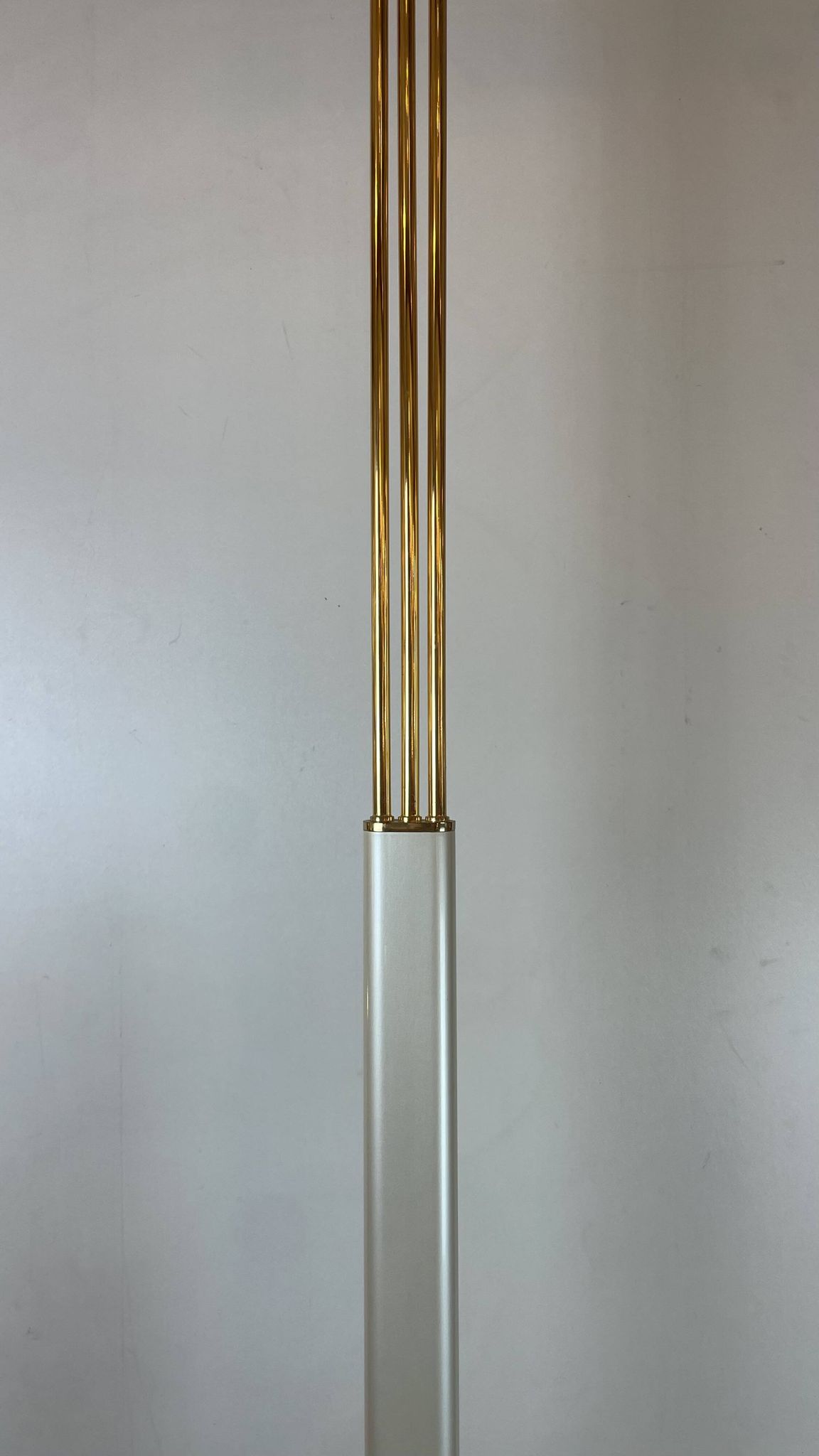 Lampadaire Hollywood Regency, Italie, années 1980