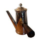 Coffee maker or chocolate maker silver metal old Bourlet HB