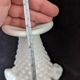 vase Fenton en opaline blanche