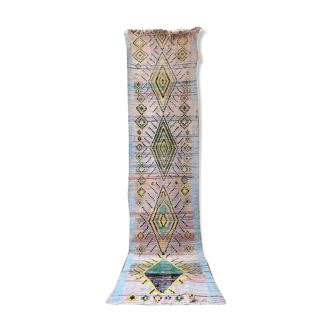 Tapis couloir pastel 1980 77x340cm