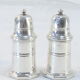 Christofle salt and pepper salt and pepper in silver metal