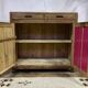 20th century Parisian buffet bahut made of solid wood (beech)