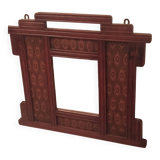 Art Deco wooden mirror manufactured by Innova 1930