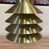 Scandinavian design metal suspension.