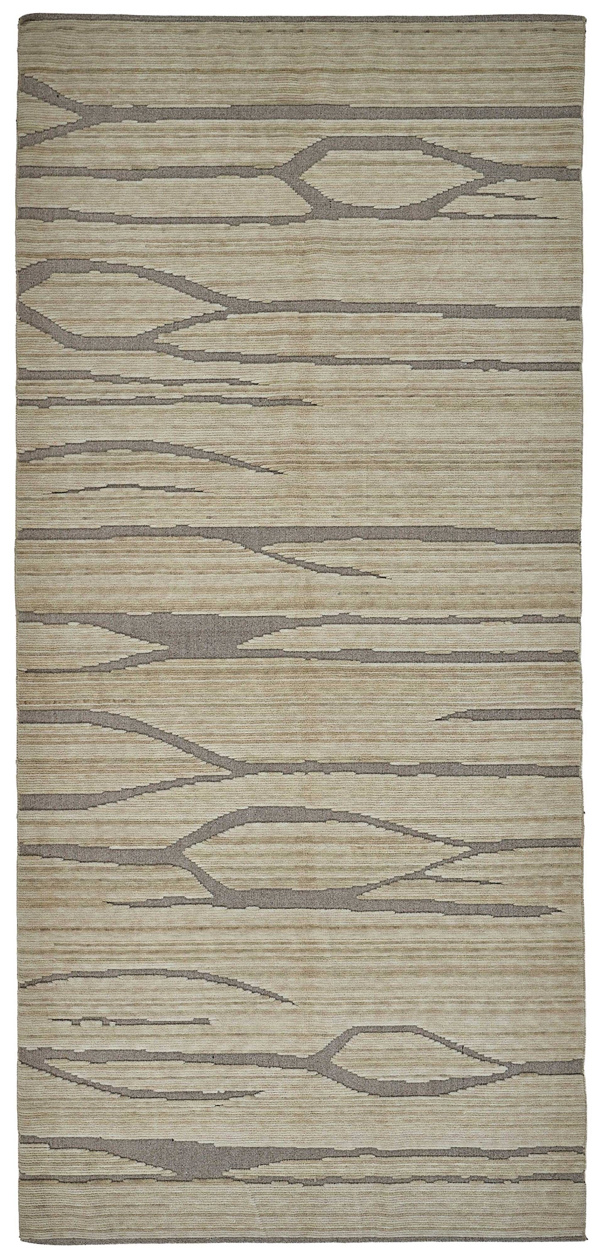 Turkish Handcrafted Loom Oushak Rug 140 cm x 300 cm