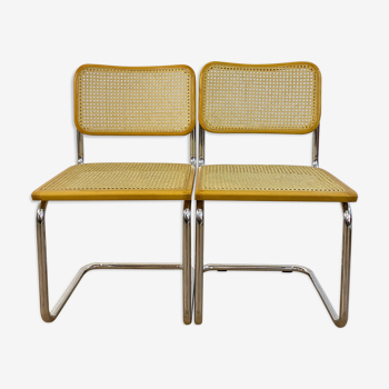 2 B32 chairs by Marcel Breuer