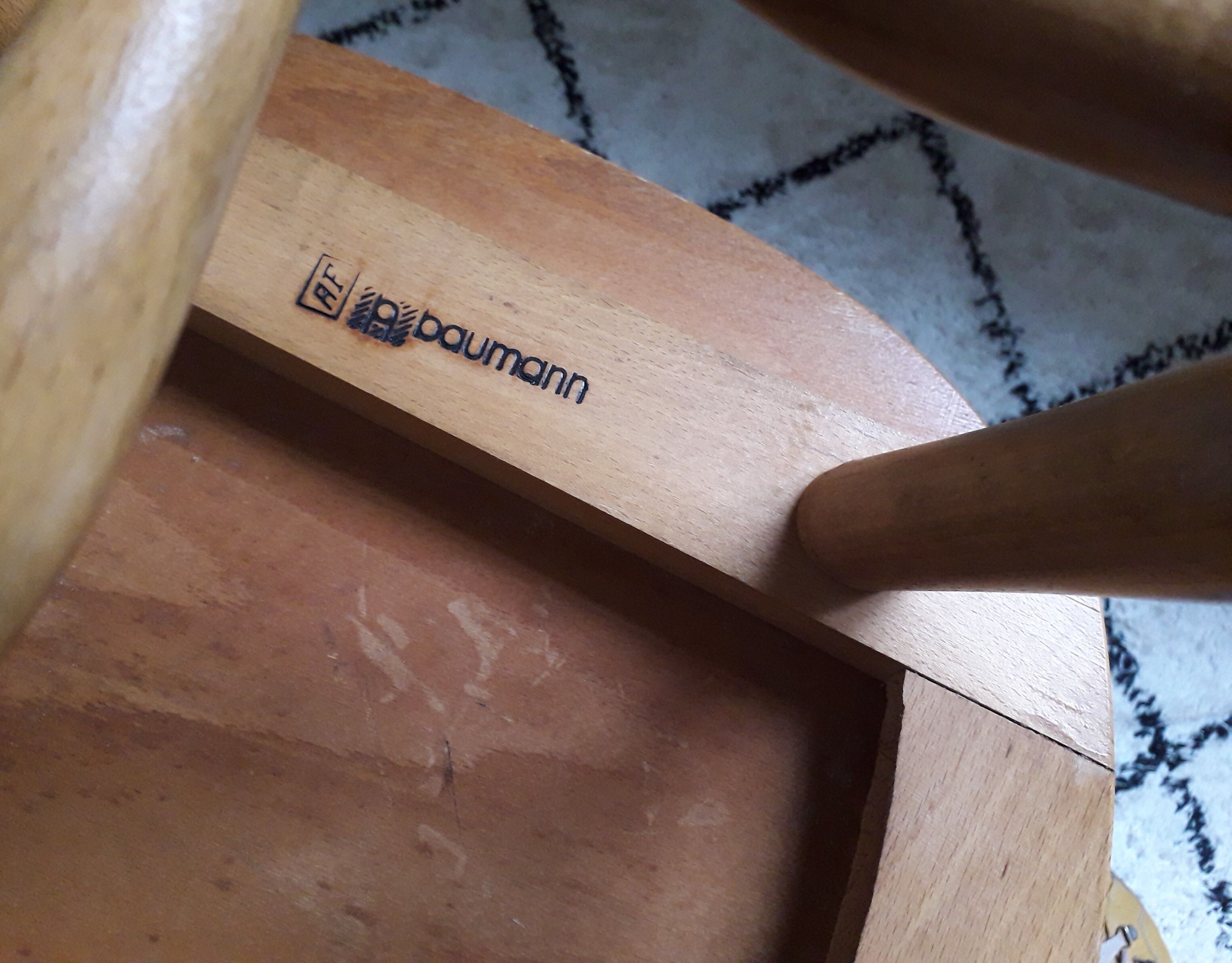 Lot de 4 chaises bistrot Baumann modèle Tacoma