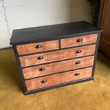 Commode tiroirs  brut