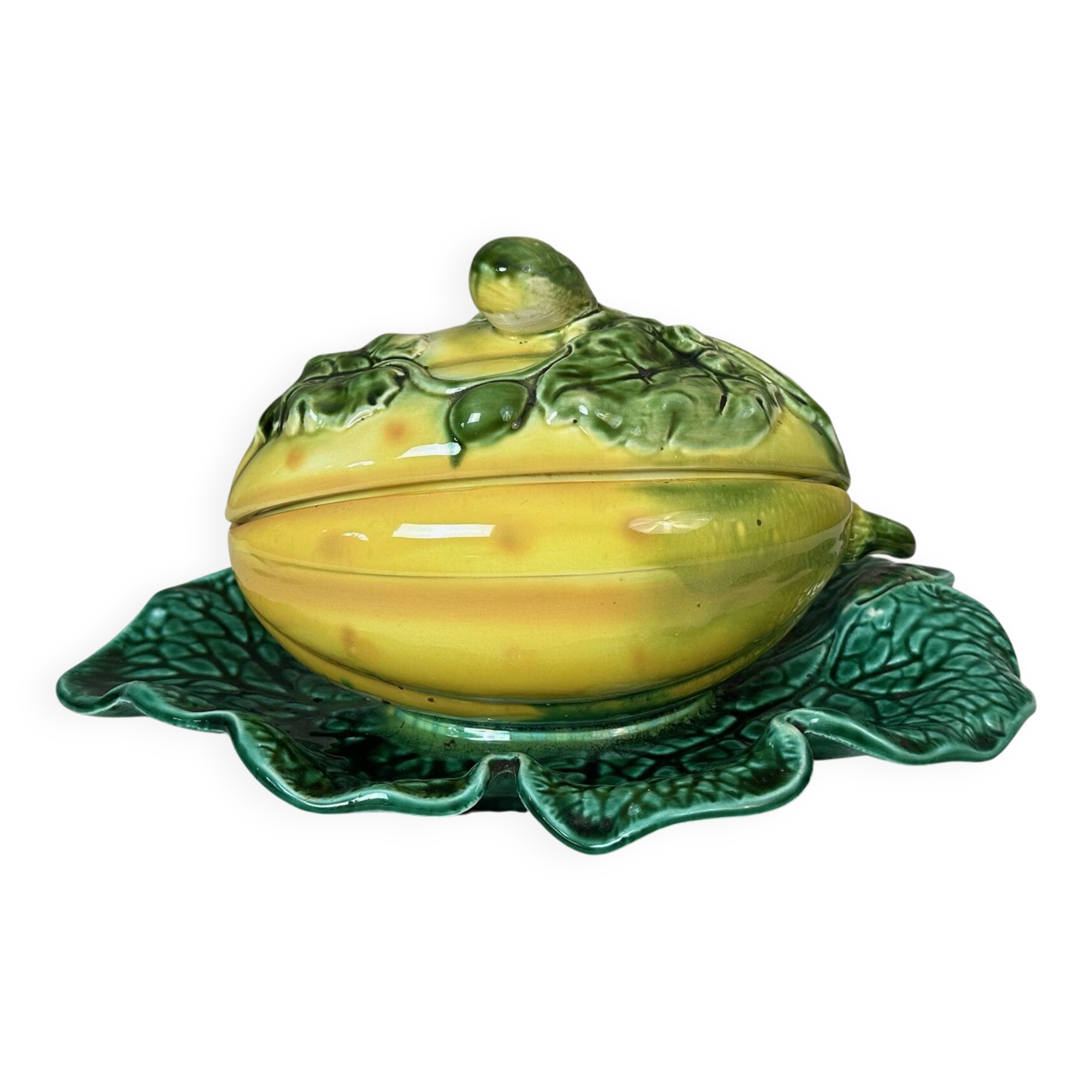 Sarreguemines soup tureen