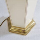 Neo-classical lamp beige and gold
