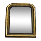 19th century mirror 37x45cm