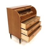 Scandinavian teak secretary, Sweden, 1950