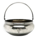 Basket sugar bowl, silver-plated brass, Germany, 1920s