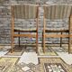Paire de chaises scandinaves années 70