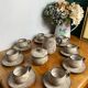 Coffee service, ceramic, Félix Céram, Vallauris
