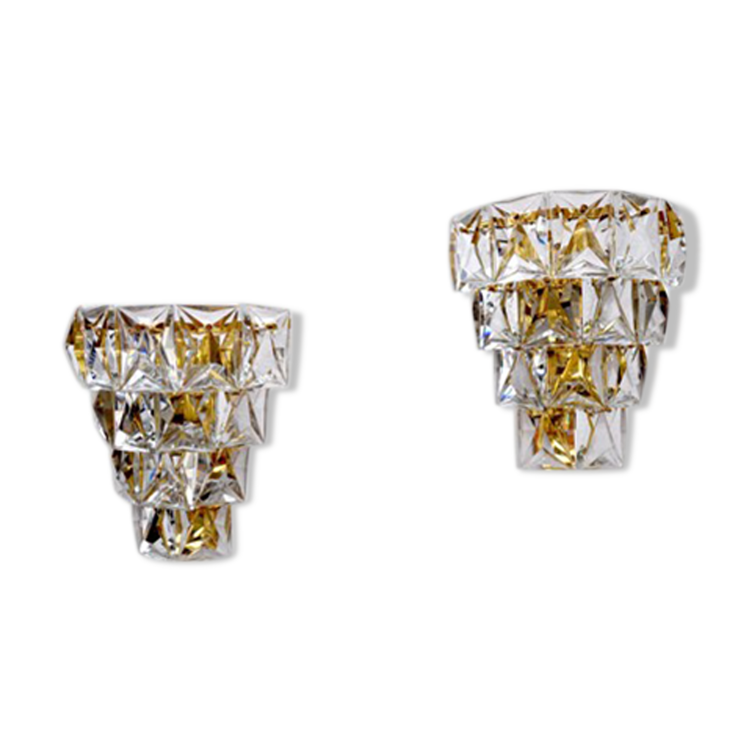 Pair of Kinkeldey appliques, 1970, Germany