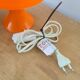 Vintage plastic mushroom table / bedside lamp