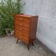 Vintage chest of drawers, high chest of drawers