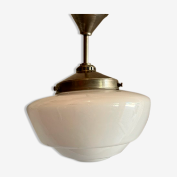 Luminaire lamp lampshade suspension vintage 1970