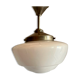 Luminaire lamp lampshade suspension vintage 1970