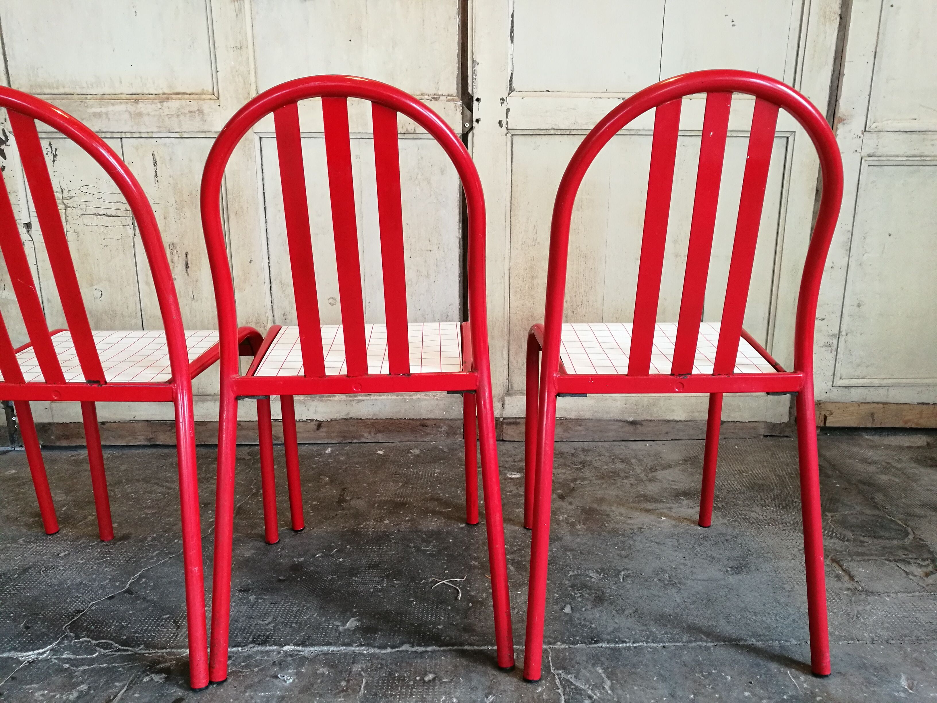 Set of 4 chairs Robert Mallet Stevens