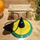 Vintage 80s space age style pendant chandelier Memphis