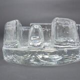 Under the plate, flat heater