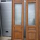 4 solid oak partition doors (high quality)