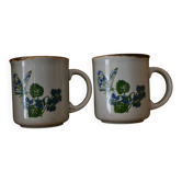 Lot de 2 tasses anglaises