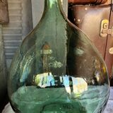 10L green blue demijohn