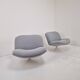 Pair of Artifort Model 508 Swivel Lounge Chairs by Geoffrey Harcourt, 1980s