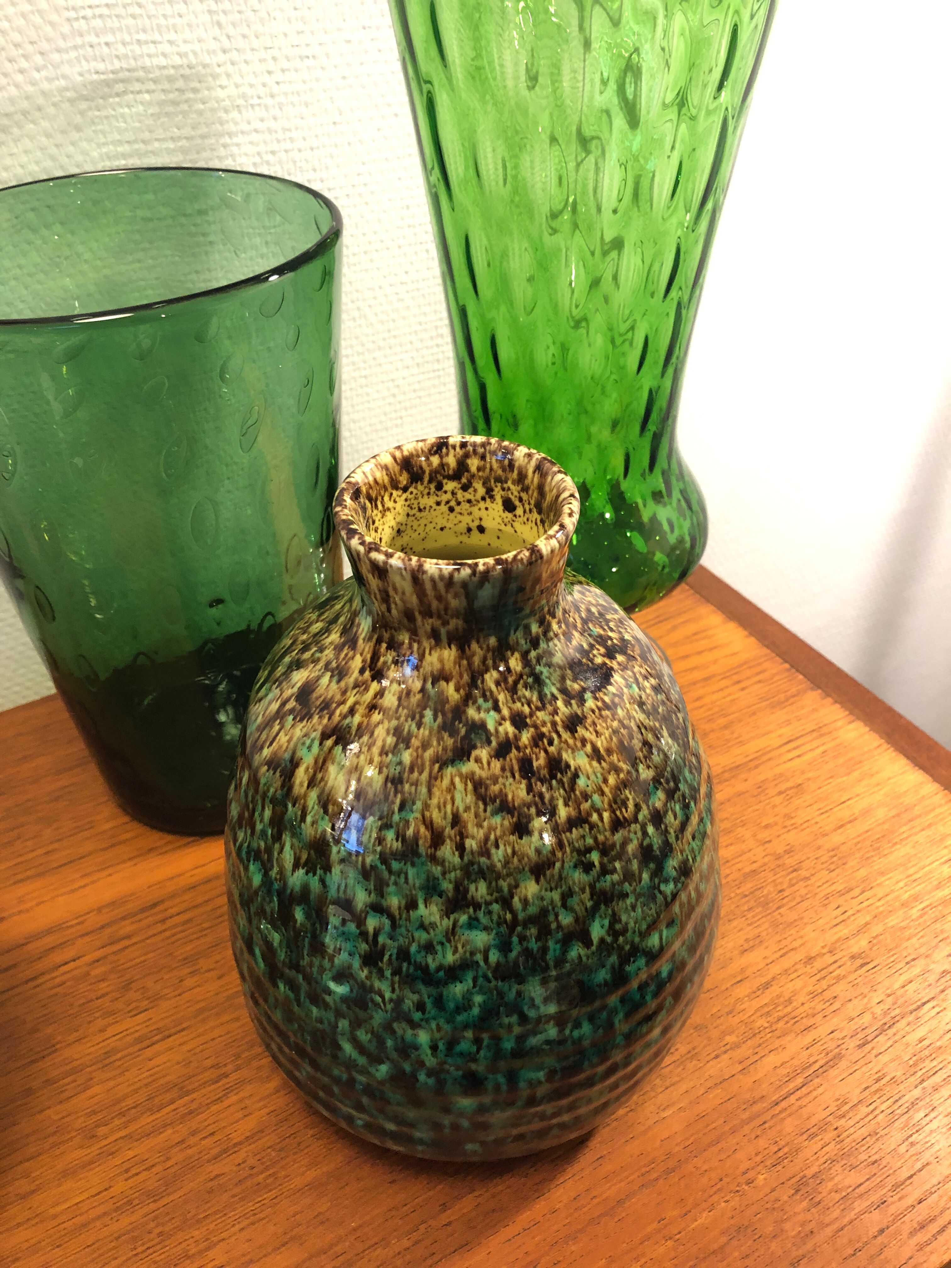 Vase potterie d'Accolay 1970