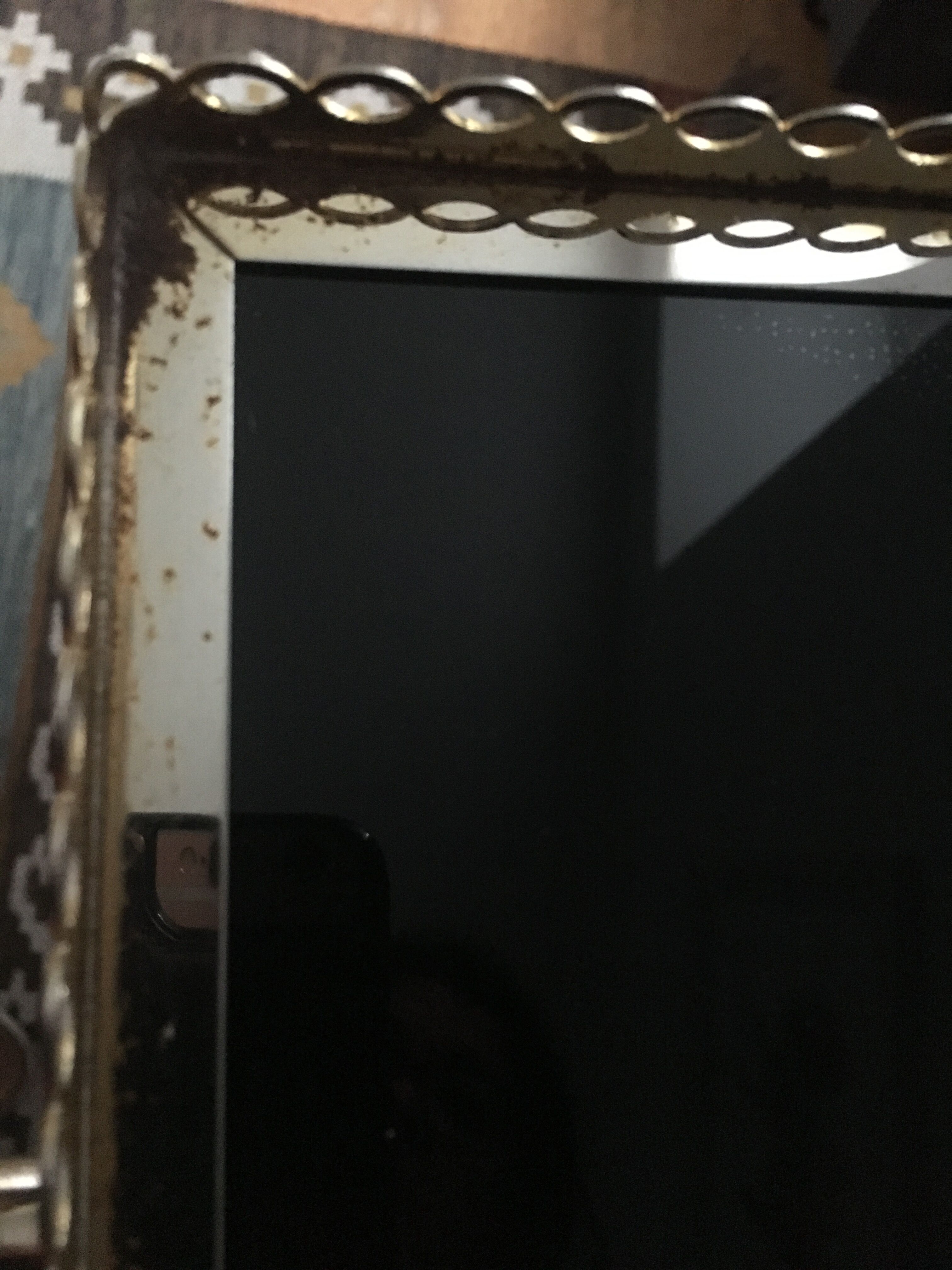 Vintage gold rolling dessert