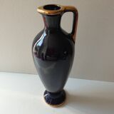 Navy Blue Porcelain Soliflore Vase - Coronetti Cunardo Italy