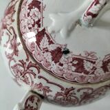 Saint-Amand & Hamage antique sugar bowl – Campanule rouge model