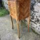 Meuble de chevet marqueté Louis XV