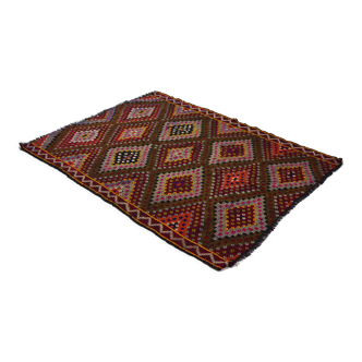 Tapis kilim artisanal d’Anatolie 243 cm x 180 cm