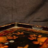 Chinese lacquered wooden tray, early 20th century