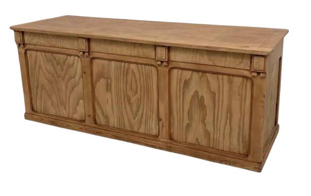 2m central island pine counter