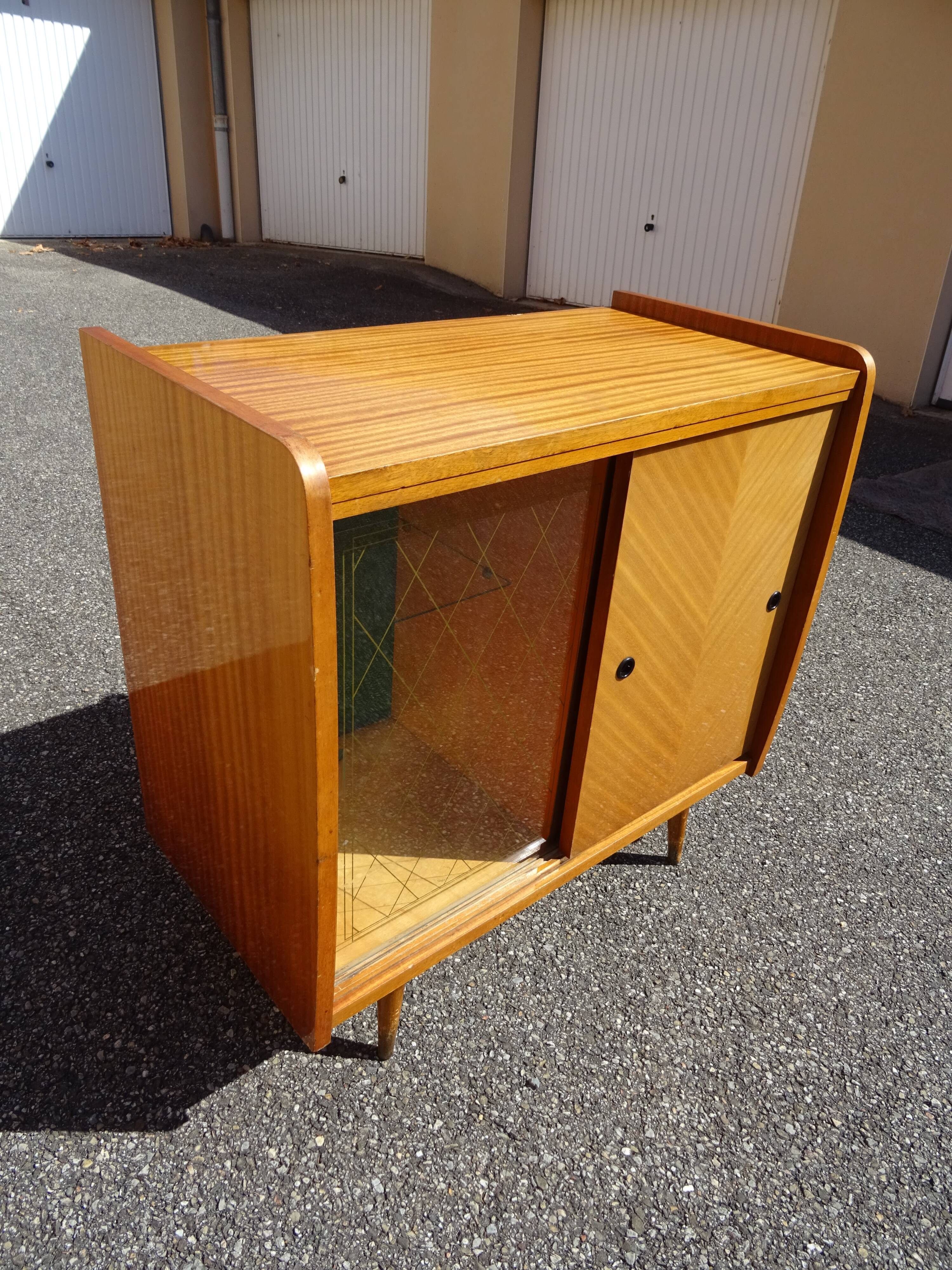 Vintage bar storage unit year 60