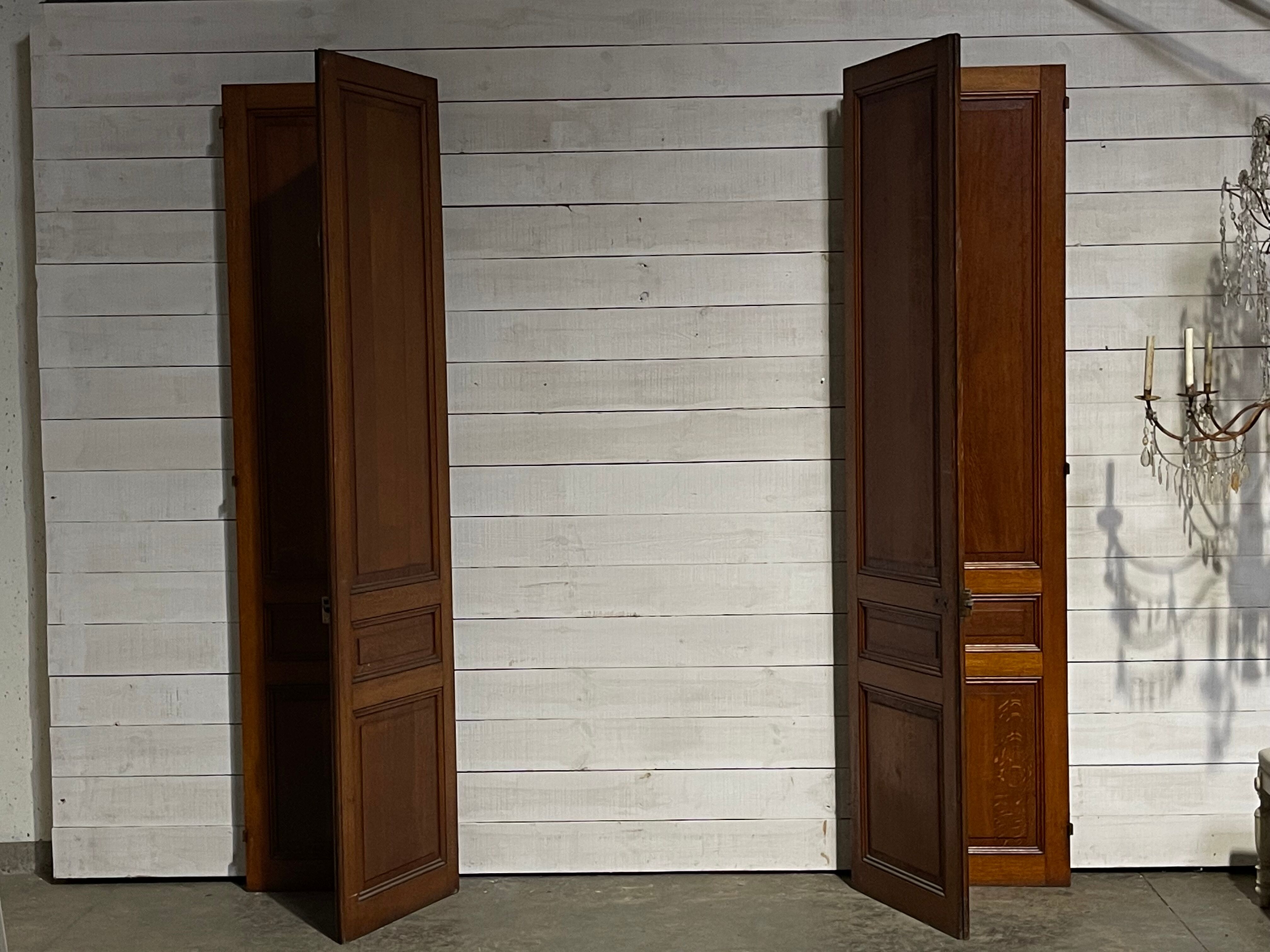 Old oak doors