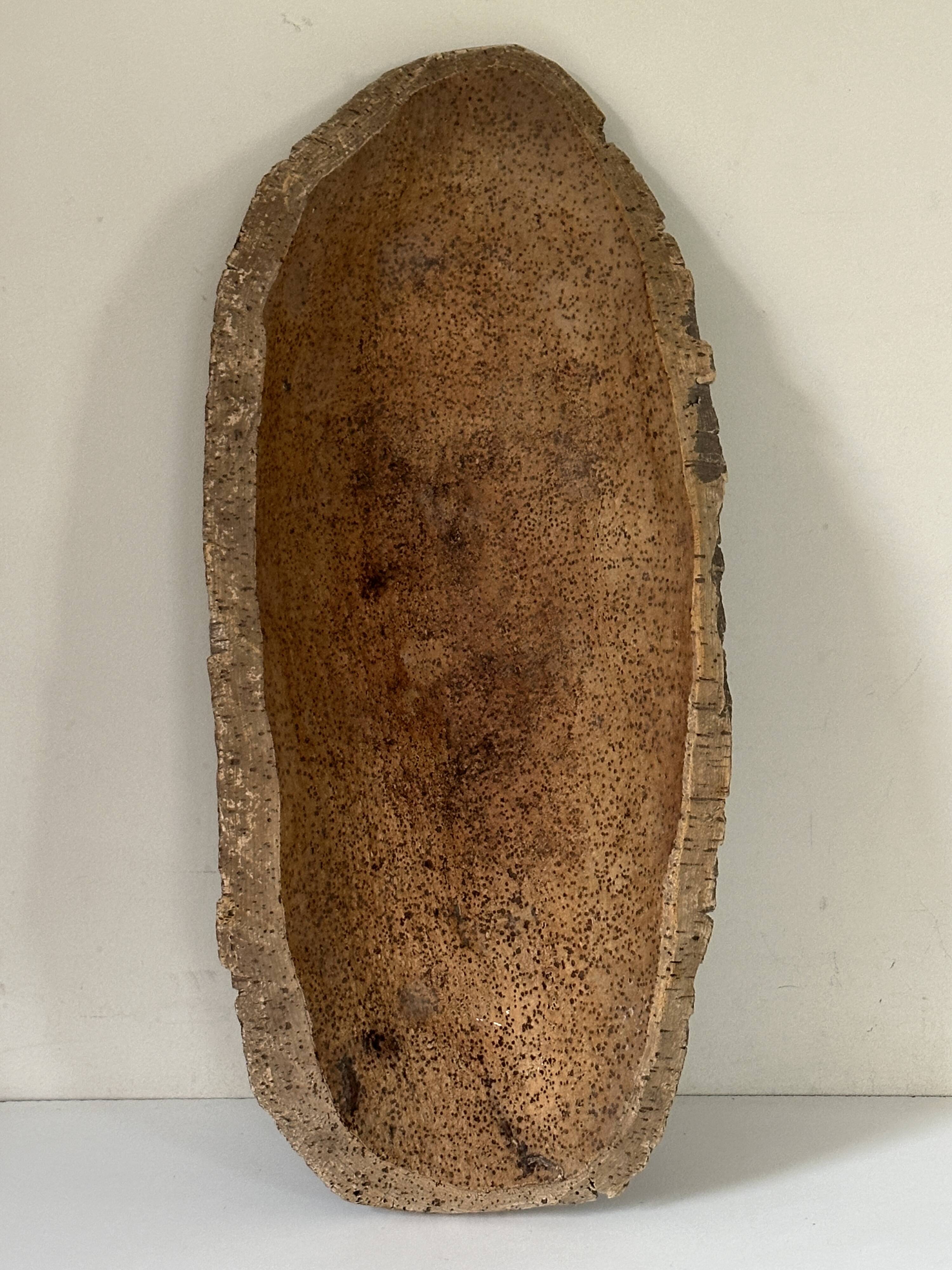 Large vintage cork centerpiece cup from the 60s